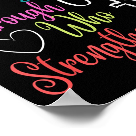 I Can Do All Things Through Christ Philipans 4_13 Poster (Hoek)