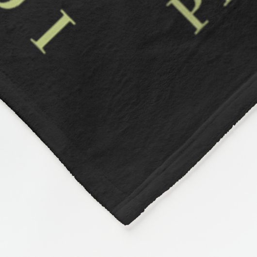 I Can Do All Things Through Christ Who Strengthens Fleece Deken (Hoek)