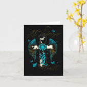 I Can Do All Things Through Christ Who Strengthens Kaart (Gele Bloem)