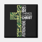 I Can Do All Things Through Christ Who Strengthens Magneet (Voorkant)