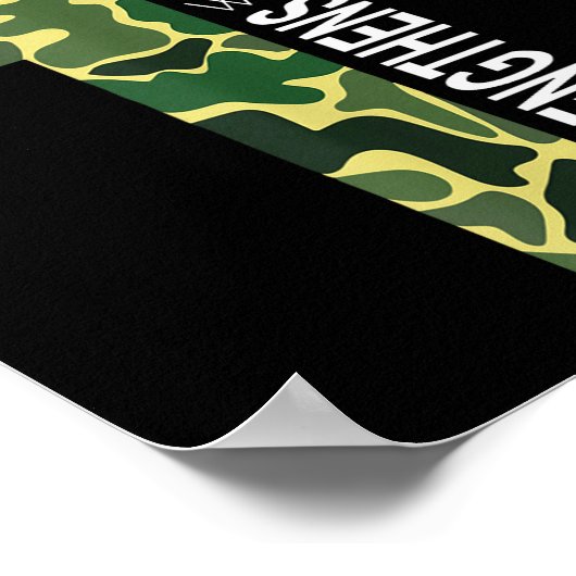 I Can Do All Things Through Christ Who Strengthens Poster (Hoek)