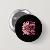 I Can Do All Things Through Christ Who Strengthens Ronde Button 5,7 Cm (Voorkant /achterkant)