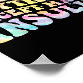 I Can Do Anything Except Make Insulin Groovy Tie D Poster (Hoek)