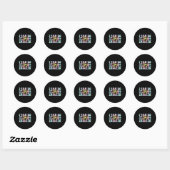 I Can Do Anything Except Make Insulin Groovy Tie D Ronde Sticker (Vel)