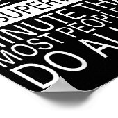 I Can Do More In One Unsupervised Minute Than Most Poster (Hoek)
