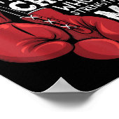 I Can Do Things Christian Boxing Quote Philipans 4 Poster (Hoek)