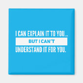 I Can Explain Magneet (Voorkant)