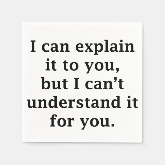 I Can Explain Servet (Voorkant)