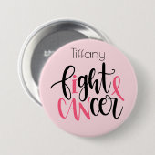 (I Can) Fight Cancer Support Button (Voorkant /achterkant)