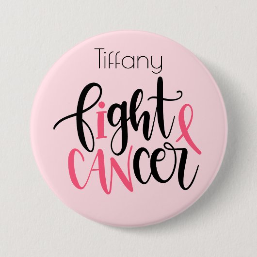 (I Can) Fight Cancer Support Button (Voorkant)