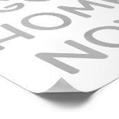 I Can Go Home Now Motivational Workout Poster (Hoek)