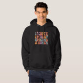 I Can I m Busy Growing A Human Saying Mothers Day Hoodie (Voorkant volledig)
