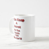 I Can Keep A Secret Koffiemok (Voorkant links)