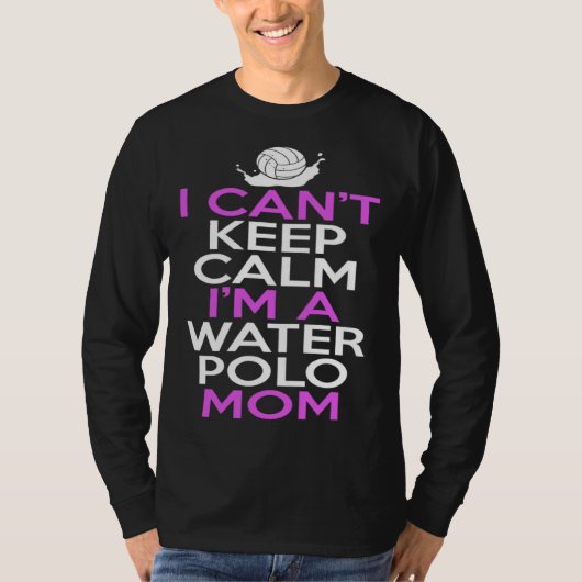 I Can Keep Calm I m A Water Polo Mom Ball Goal Net (Voorkant)