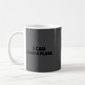 I Can Land A Plane Tee  Koffiemok (Links)
