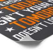 I Can Only Please One Person A Day Funny Saying Poster (Hoek)