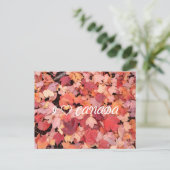 I ❤ CANADA BRIEFKAART (Staand voorkant)