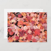 I ❤ CANADA BRIEFKAART (Voorkant / Achterkant)