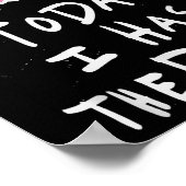 I Cannot Brain Today I Has The Dumb - Funny Saying Poster (Hoek)