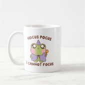 I Cannot Focus Funny Adhd Sitive Frog  Koffiemok (Links)