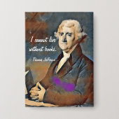 I Cannot Live Without Books, by Thomas Jefferson Button (Voorkant)