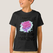 I Cannot Lye I Love Soap Making Homemade Soap Make T-shirt (Voorkant)