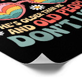 I Can't Argue With My Husband He's Older Than Me Poster (Hoek)