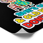 I Can't Argue With My Sister She's Old &amp; Old P Poster (Hoek)