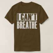 I Cant Breathe T-shirt (Design voorkant)