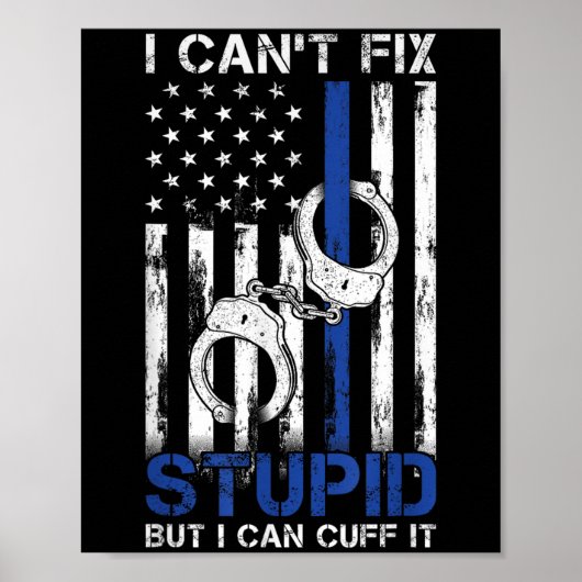 I Cant Fix Stud But I Can Cuff It Lice  Poster (Voorkant)