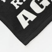 I Can't Go To Hell The Devil Still Has A Restraini Fleece Deken (Hoek)