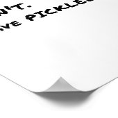 I Can't, Have Ckleball Poster (Hoek)