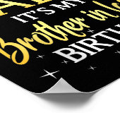 I Can't Keep Calm It's My Brother In Law Birthday  Poster (Hoek)