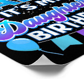 I Cant Keep Calm Its My Daughter Birthday Shirt Bd Poster (Hoek)