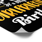 I Cant Keep Calm Its My Girlfriend's Birthday  Poster (Hoek)