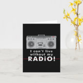 I Can't Live Without My Radio  Kaart (Gele Bloem)
