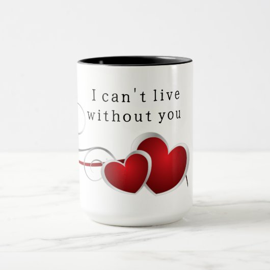 I can't live without you mok (Midden)