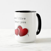 I can't live without you mok (Voorkant rechts)