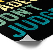 I Can't Play Spades. Don't Judge Me Apparel Poster (Hoek)