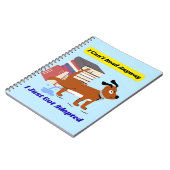 I Can't Read Anyway Notitieboek (Linkerzijde)