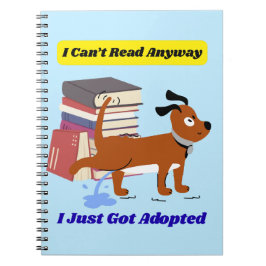 I Can't Read Anyway Notitieboek