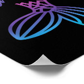 I Can't Run, I'm A Mermaid Funny Cute Shirt  Poster (Hoek)