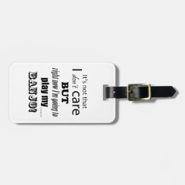 I Care Banjo Bagagelabel