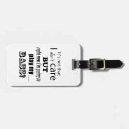 I Care Bass Bagagelabel