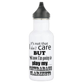 I Care Contrabass Clarinet Waterfles