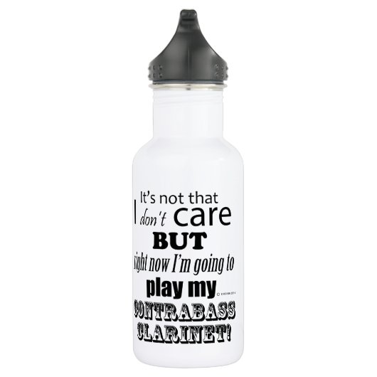 I Care Contrabass Clarinet Waterfles (Rechts)