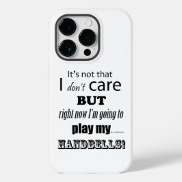 I Care Handbells Hoesje-Mate iPhone Case