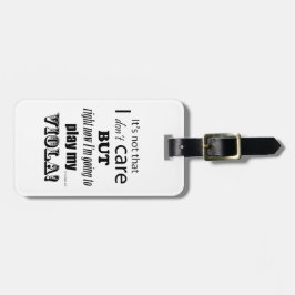 I Care Viola Bagagelabel