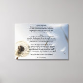 I Carry Your Heart gedicht van E.E. Cummings Canvas Afdruk (Voorkant)
