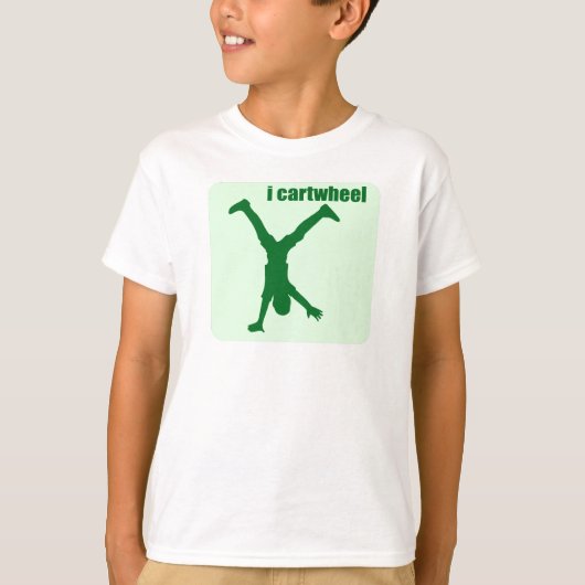 I Cartwheel Kinder T-shirts (Voorkant)